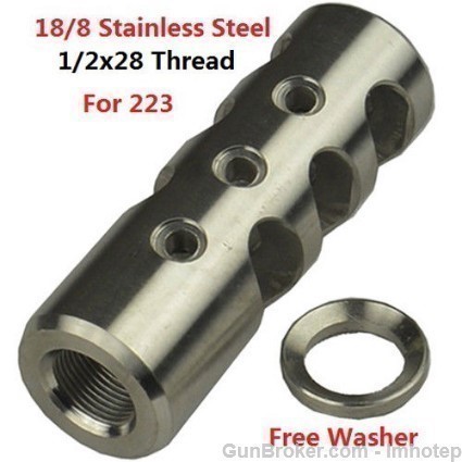 Stainless Compensator 1/2X28 New Bitcoin-img-1