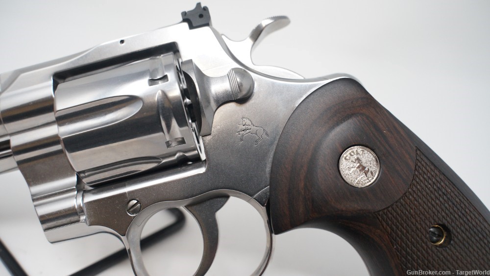 COLT PYTHON .357 MAG REVOLVER 4.25" STAINLESS 6-ROUNDS (COPYTHONSP4WTS)-img-9