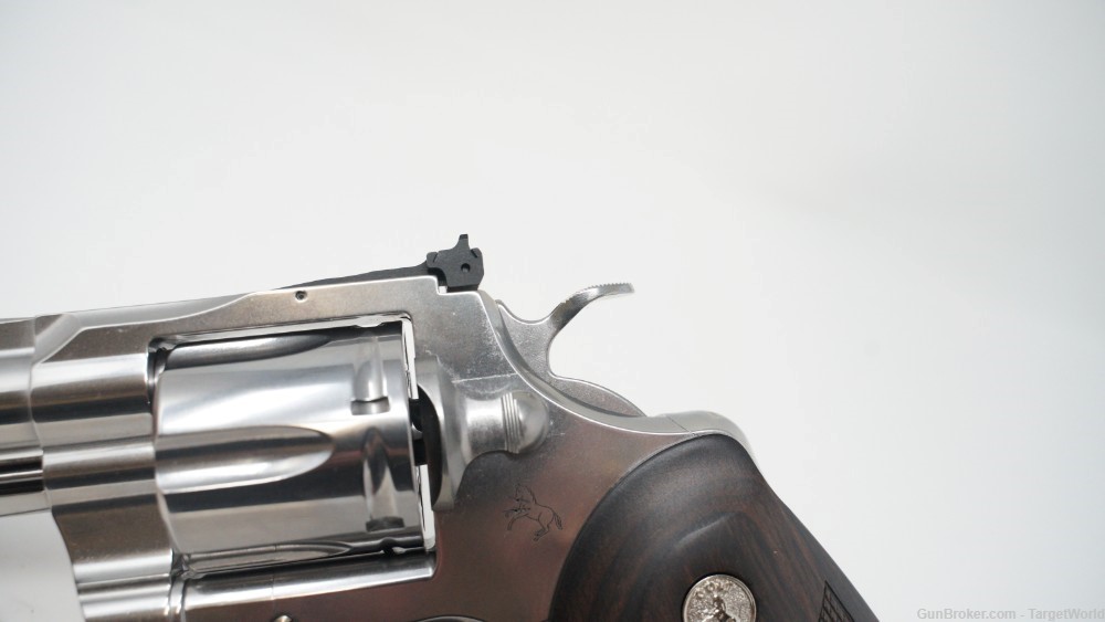 COLT PYTHON .357 MAG REVOLVER 4.25" STAINLESS 6-ROUNDS (COPYTHONSP4WTS)-img-11