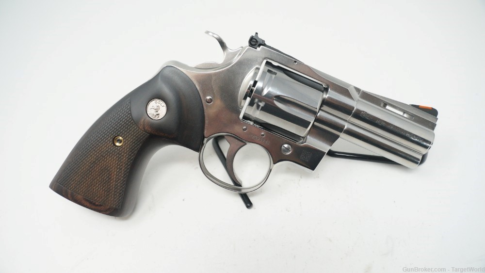 COLT PYTHON .357 MAG REVOLVER 3" STAINLESS 6-ROUNDS (COPYTHONSP3WTS)-img-1