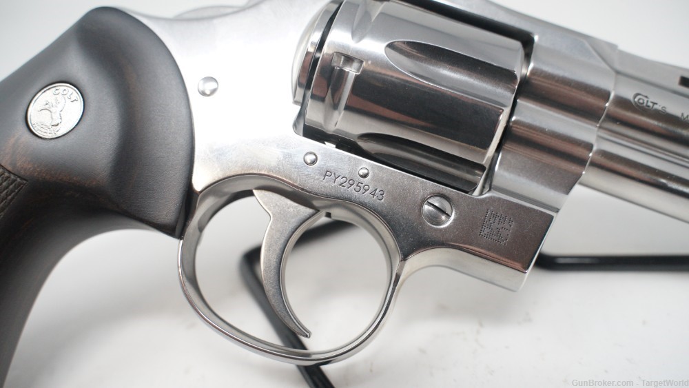 COLT PYTHON .357 MAG REVOLVER 3" STAINLESS 6-ROUNDS (COPYTHONSP3WTS)-img-4