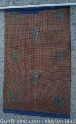 German  WWII Wool Carpet WW2 Swastika Pattern-img-6
