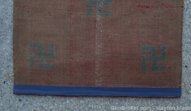 German  WWII Wool Carpet WW2 Swastika Pattern-img-8