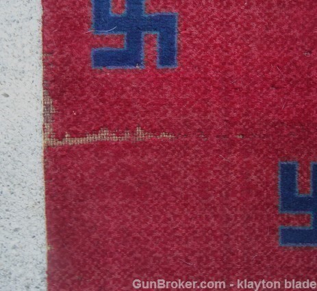 German  WWII Wool Carpet WW2 Swastika Pattern-img-10