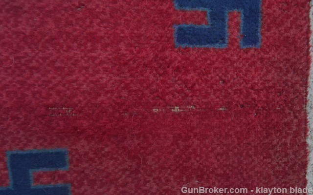 German  WWII Wool Carpet WW2 Swastika Pattern-img-11