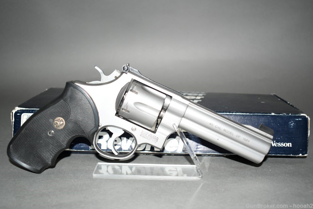 Smith & Wesson 625-3 Model Of 1989 Revolver 45 ACP W Box 1989-img-0