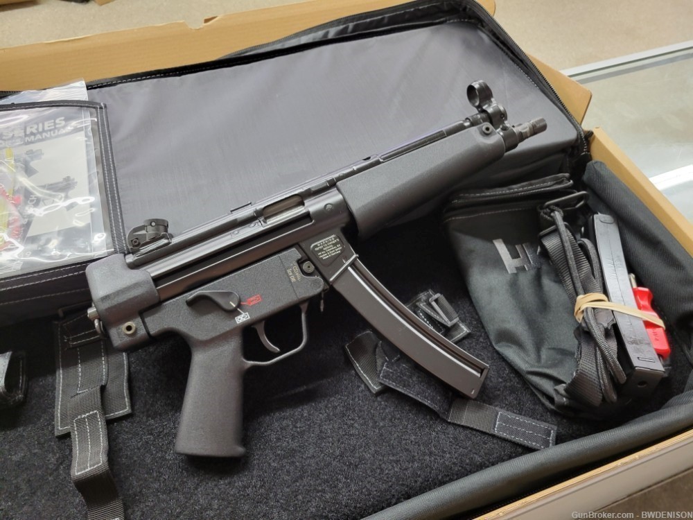 HK SP5 9mm Semi Auto Pistol 30 RD 81000477 Heckler & Kock-img-0