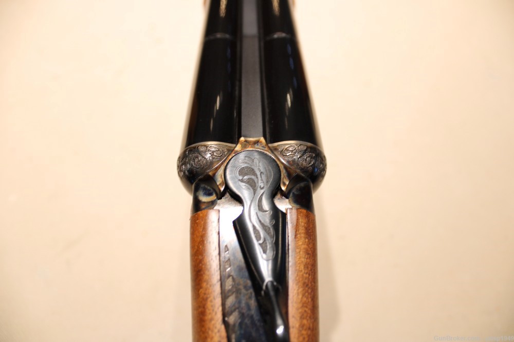 USED Fabarm Autumn SxS 20ga Shotgun 28" Bbl Nice Engravings -img-12