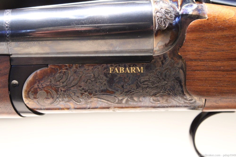 USED Fabarm Autumn SxS 20ga Shotgun 28" Bbl Nice Engravings -img-11