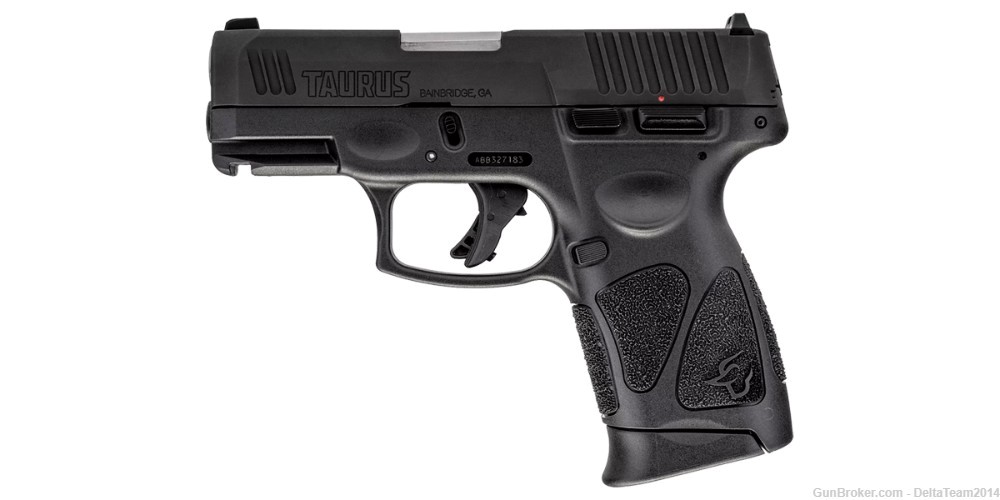 Taurus G3C, 9mm Semi-Automatic Handgun - Three 12 Round Magazines-img-1