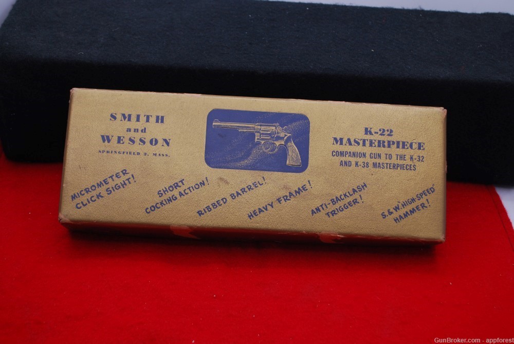 Smith & Wesson K-22 Masterpiece 6" 22LR-img-7