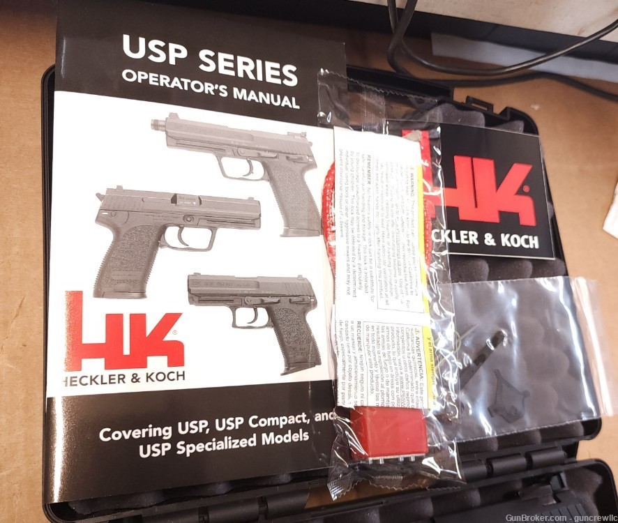 Heckler & Koch HK USP9 Expert V1 H&K USP-9 9mm DASA 5.2" 81000361 Layaway-img-2