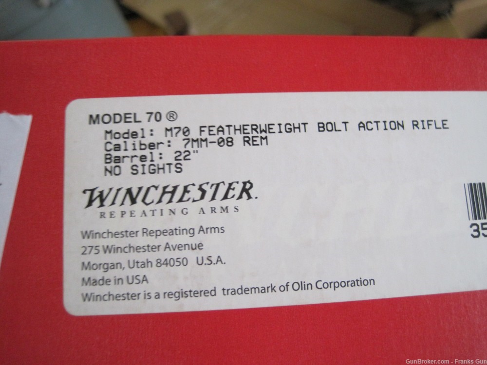 535109218 winchester 70 Featherweight 7mm-08 new old  stock  USA-img-14