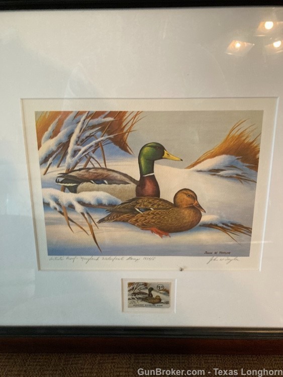 Duck Stamp-Print “First of State” 44 States Winchester Colt Marlin S&W-img-9