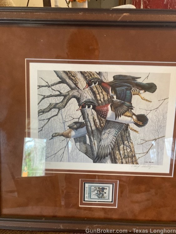 Duck Stamp-Print “First of State” 44 States Winchester Colt Marlin S&W-img-3
