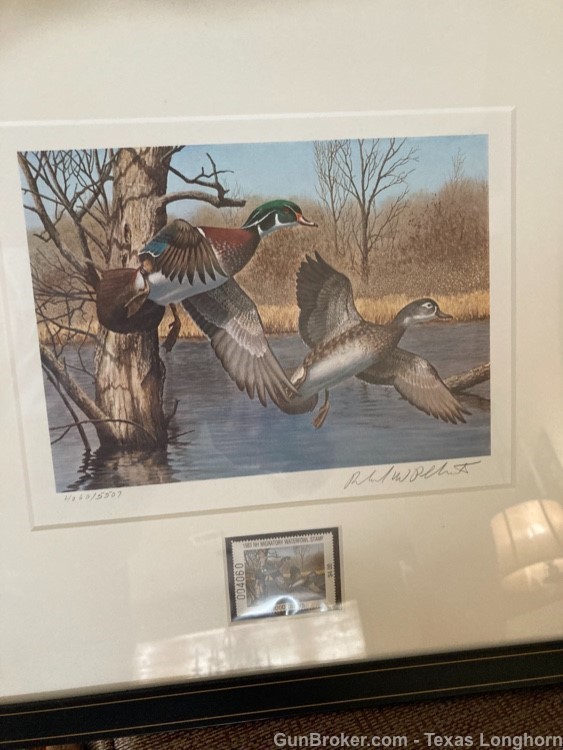 Duck Stamp-Print “First of State” 44 States Winchester Colt Marlin S&W-img-6