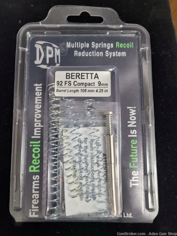 Beretta 92FS Recoil Reduction Spring Rod by DPM Systems-img-0
