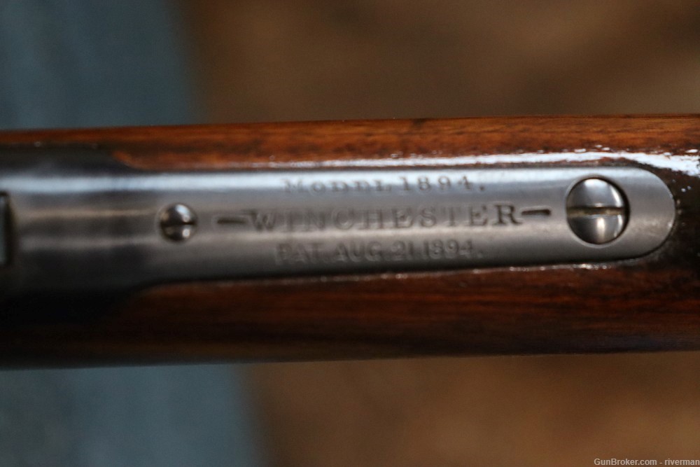 Antique Winchester 1894 Lever Action Rifle Cal. 38-55 (SN#6144)-img-14