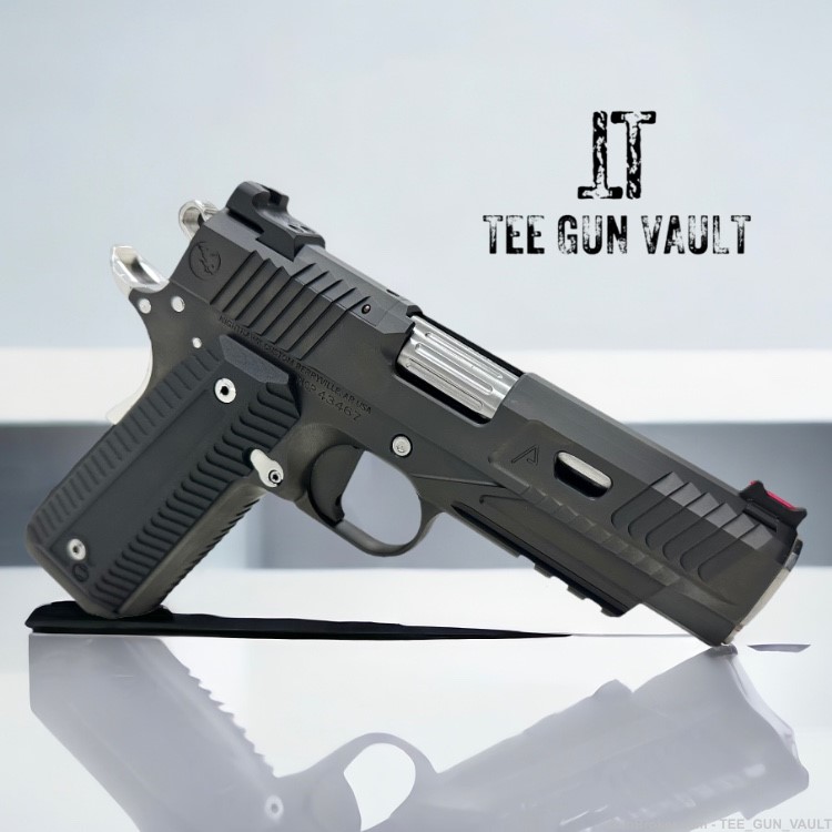 NIGHTHAWK CUSTOM 1911 AGENT 2 COMMANDER .45ACP RECON WITH POLISHED ACCENTS -img-1