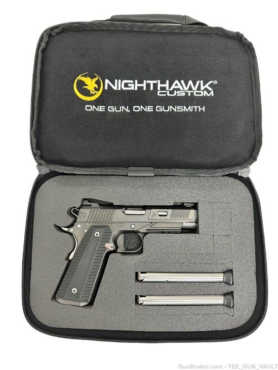 NIGHTHAWK CUSTOM 1911 AGENT 2 COMMANDER .45ACP RECON WITH POLISHED ACCENTS -img-4