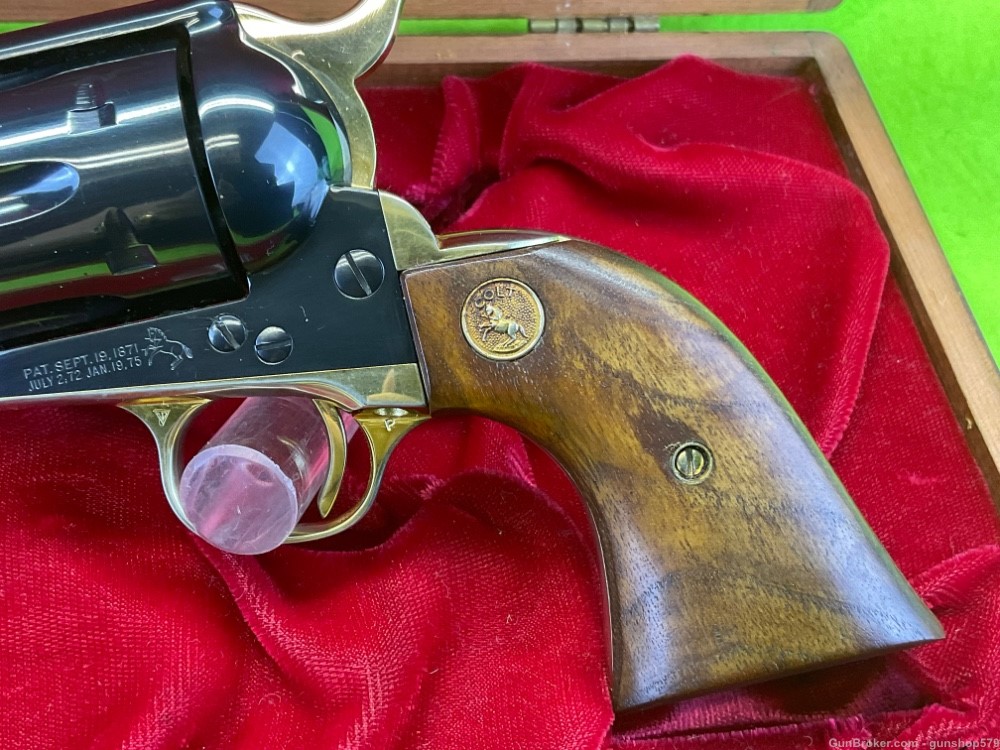 COLT COLLECTOR 1873 SAA SINGLE ACTION ARMY 45 LC UNFIRED 125TH ANNIVERSARY -img-5
