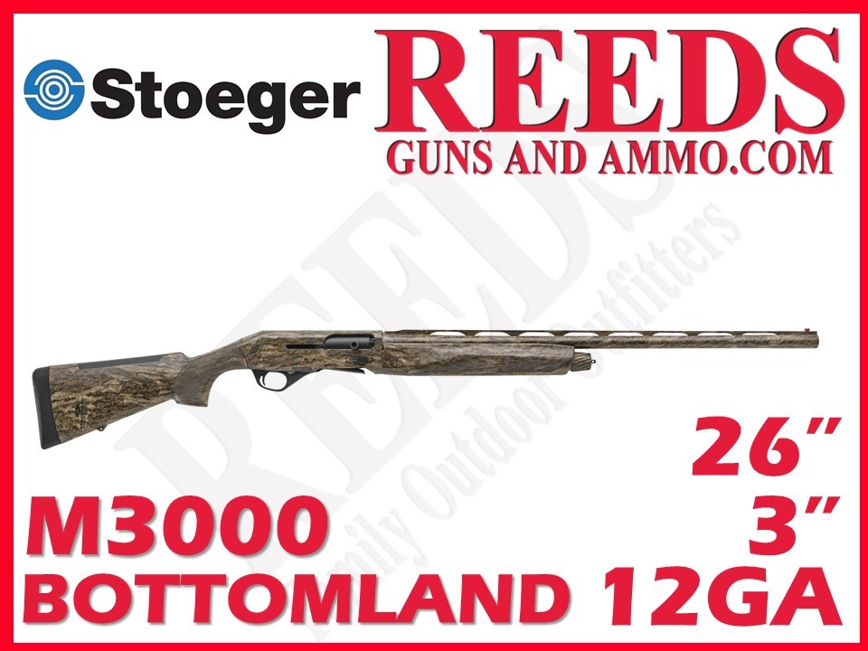 Stoeger M3000 Bottomland Camo 12 Ga 3in 26in 36006-img-0