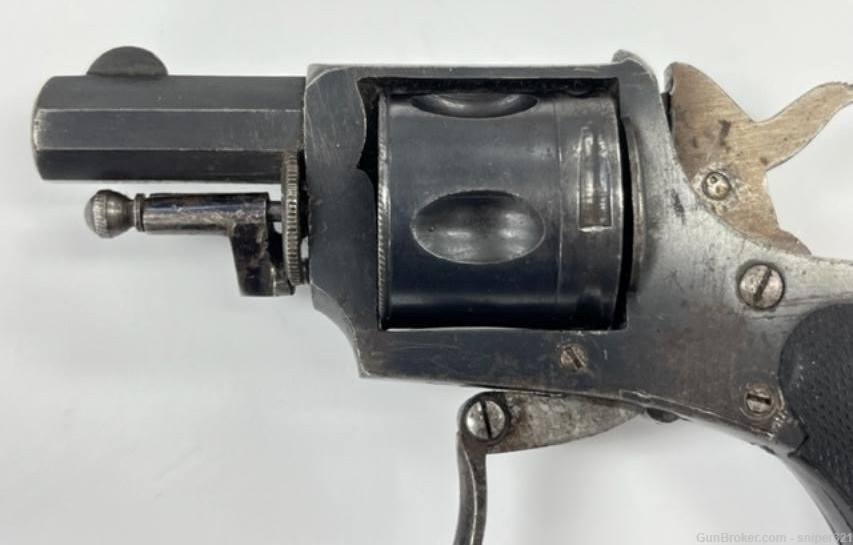 J. Pire Belgian Revolver .32 Cal, Folding Trigger-img-4