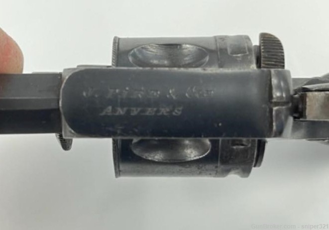 J. Pire Belgian Revolver .32 Cal, Folding Trigger-img-5