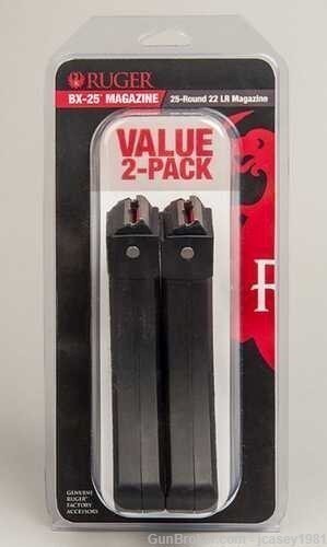 Ruger BX-25 Value Pack, 2 25rd BX-25 Magazines 90548 -img-0