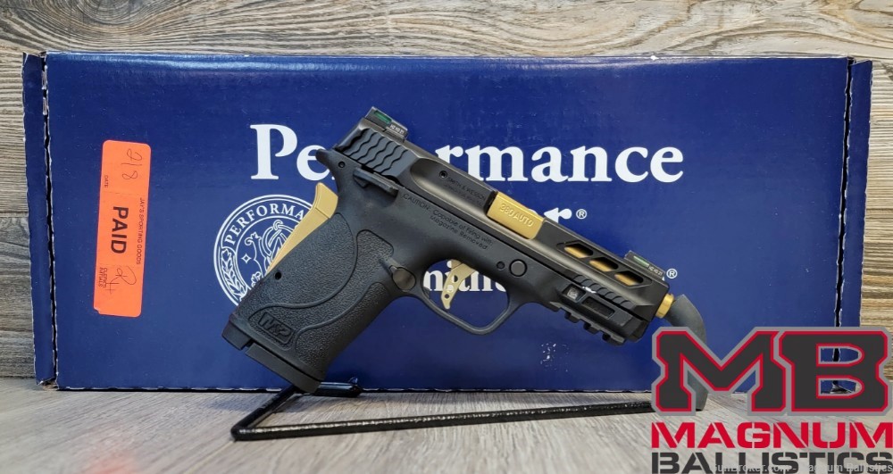 USED Smith & Wesson M&P 380 Shield EZ Performance Center-img-0