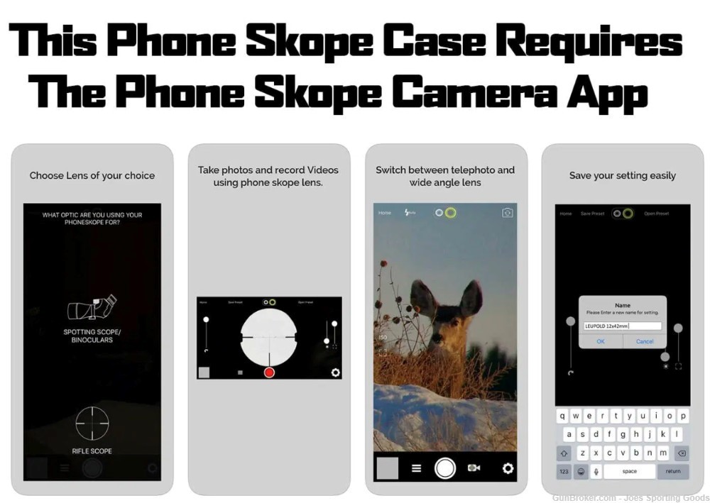 NiB - Phone Skope Smartphone Optics Adaptor Case - iPhone XS Max-img-3