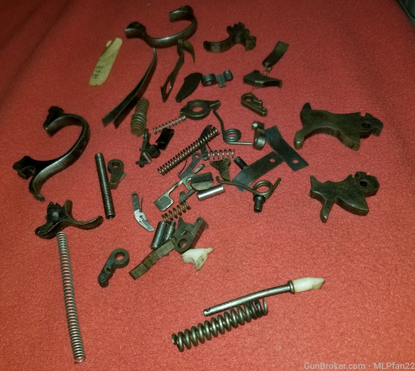Lot of Harrington and Richardson H&R revolver parts -img-1