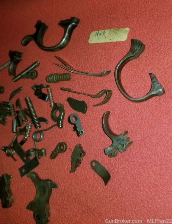 Lot of Harrington and Richardson H&R revolver parts -img-2