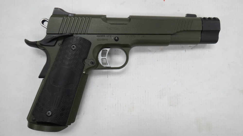 Kimber Tactical Custom II 45acp 5" semi-auto pistol-img-0