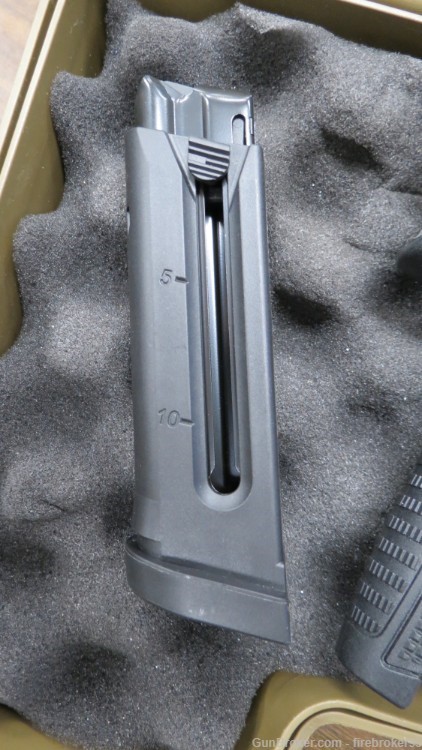FN 502 22 LR 4-1/2" pistol with 1-10rd 1-15rd magazine-img-7