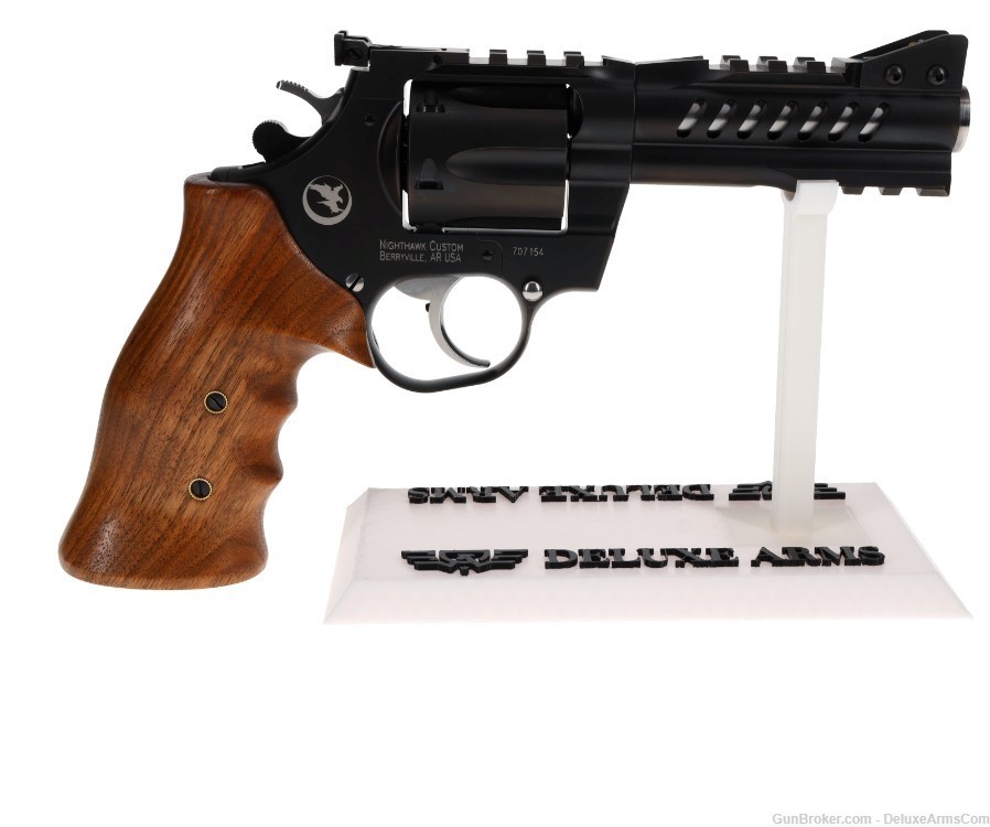NEW! Korth Ranger Revolver 4 inch 357 Magnum Walnut Grip Black DLC Frame-img-1
