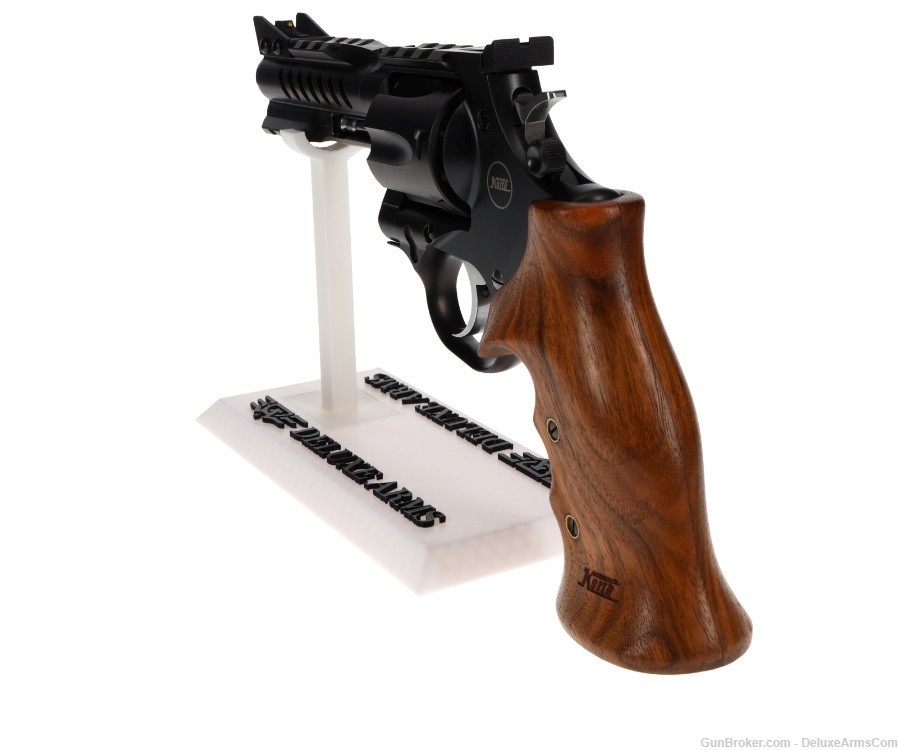 NEW! Korth Ranger Revolver 4 inch 357 Magnum Walnut Grip Black DLC Frame-img-9