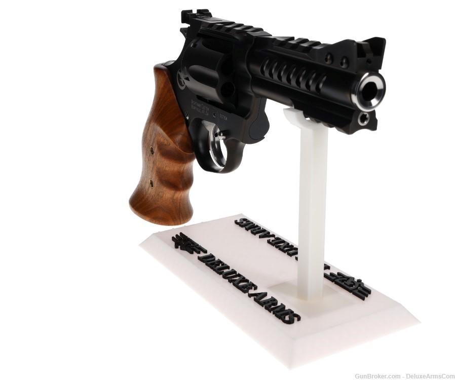 NEW! Korth Ranger Revolver 4 inch 357 Magnum Walnut Grip Black DLC Frame-img-3