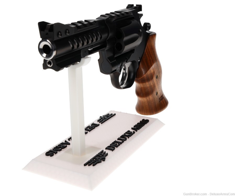 NEW! Korth Ranger Revolver 4 inch 357 Magnum Walnut Grip Black DLC Frame-img-5