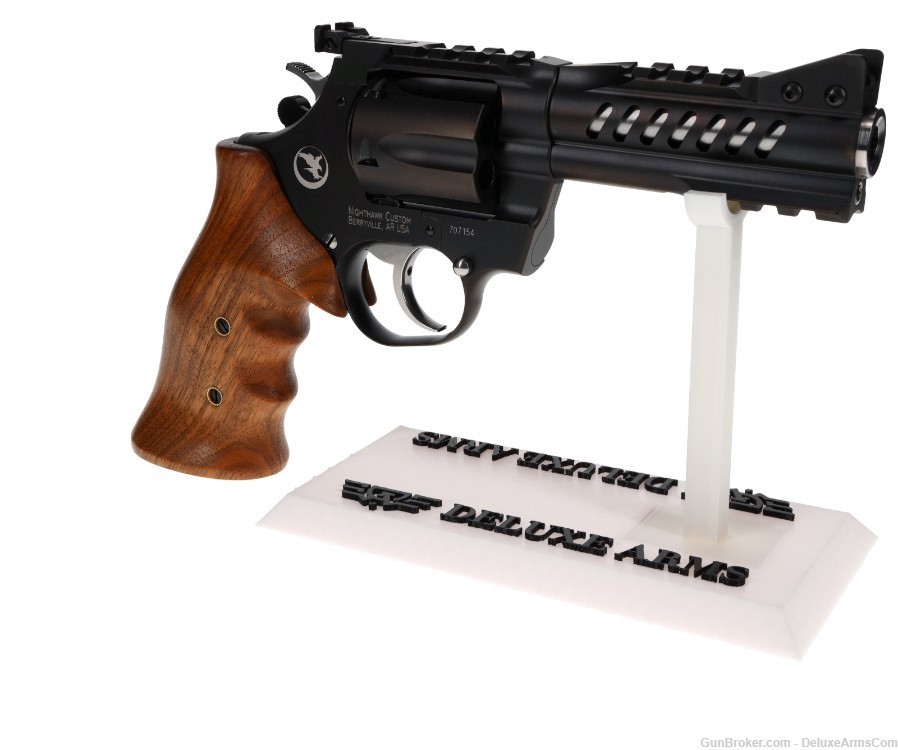NEW! Korth Ranger Revolver 4 inch 357 Magnum Walnut Grip Black DLC Frame-img-2