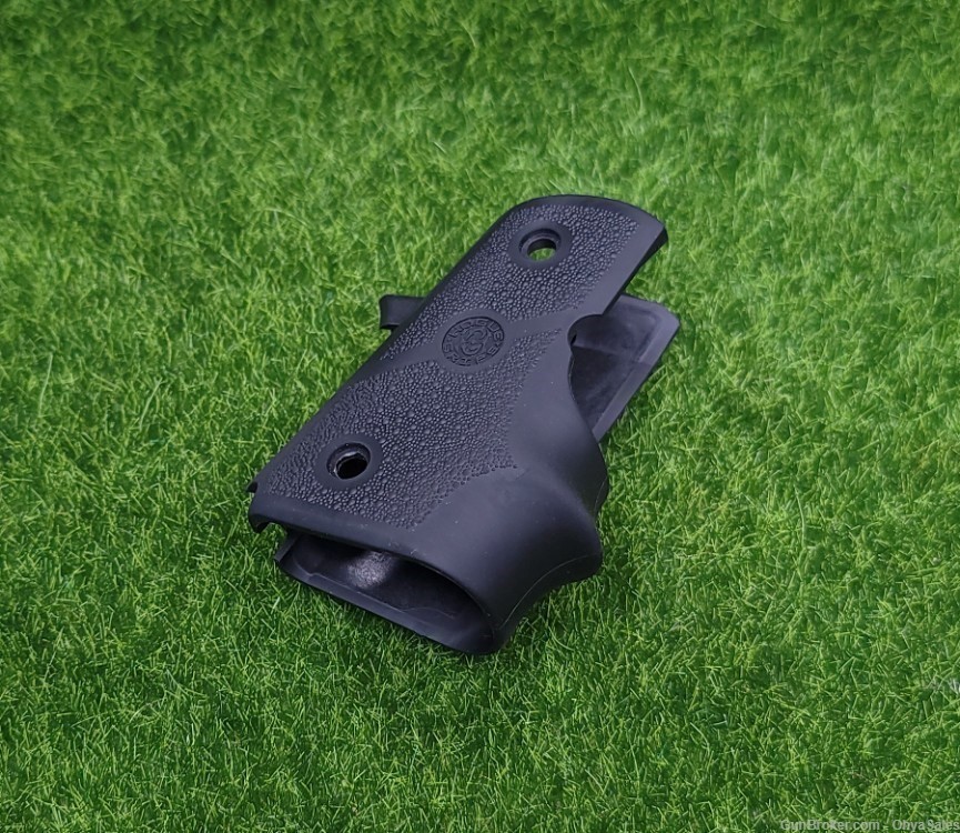 Hogue Rubber Grip with Finger Grooves For Para Ordnance P-10, Black - 23000-img-3