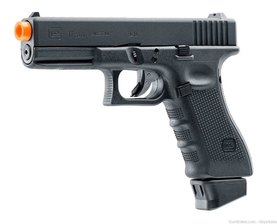 Umarex Glock 17 Gen 4 6mm CO2 Semi-Auto Airsoft Pistol, 23 Rounds - 2276318-img-7