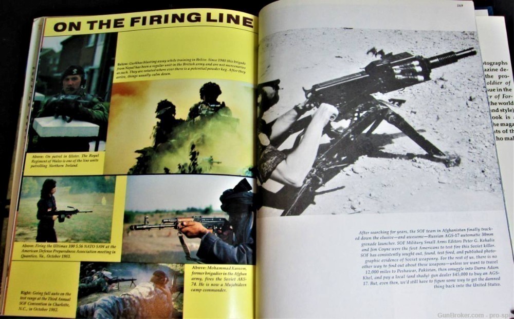 5 Copies of Soldier of Fortune Books : Adapted SOF Magazine-img-2