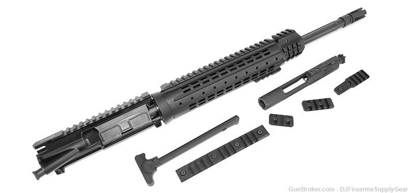 AR-15 5.56mm Fluted 16" Complete Upper Receiver w IMI MRS & VORTEX Flash-img-0