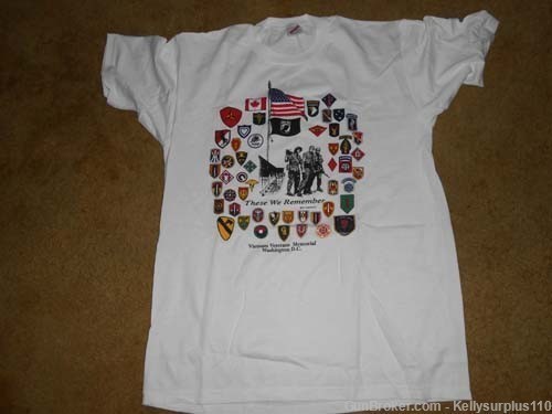 Vietnam Memorial - These We Remember T-Shirt- XL-img-0