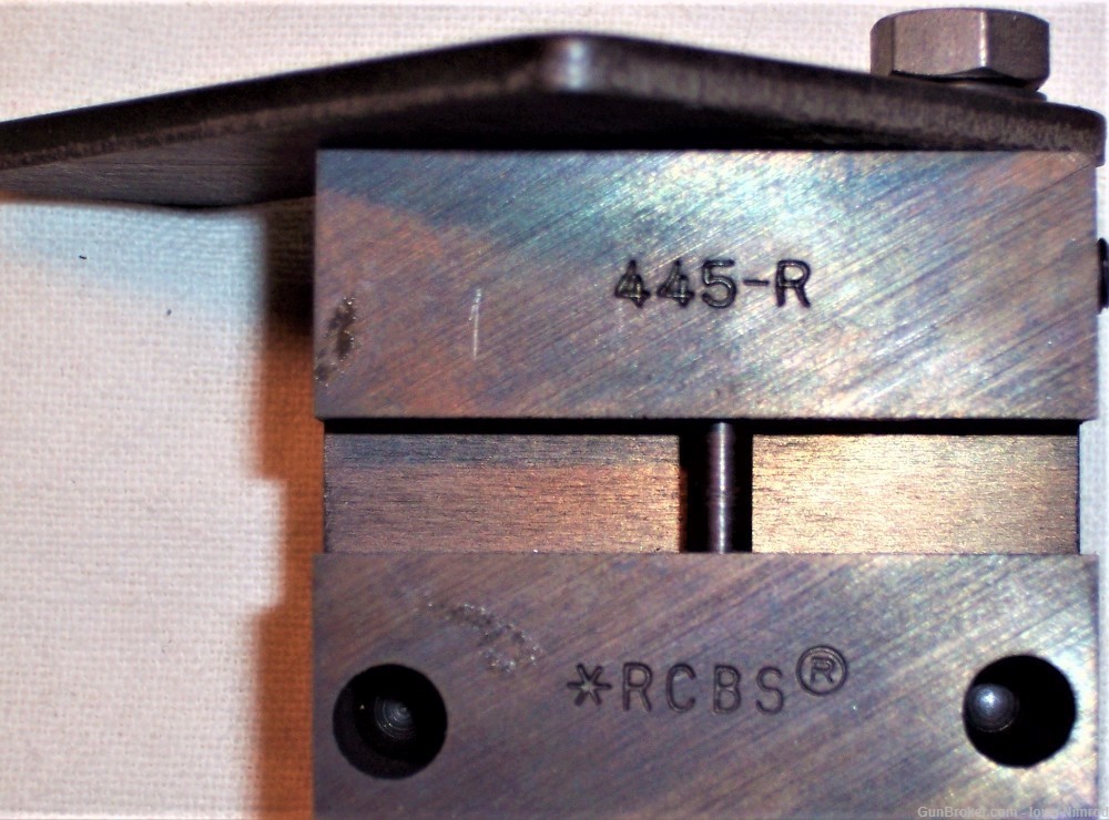 RCBS 0.445" 44 / 45 Caliber Double Cavity Round Ball Mold 445-R #82137-img-3