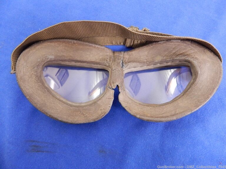 WW2 WWII German Luftwaffe Pilot Goggles-img-2