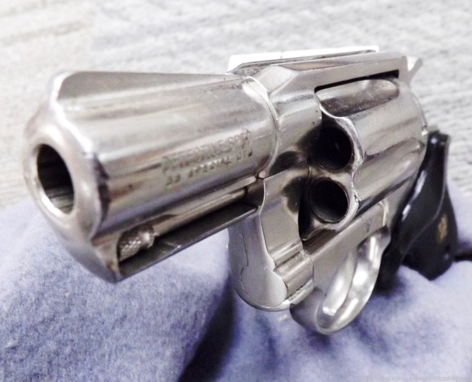 Colt .38 Detective Special 2” Nickel Snub 1972 C&R CA OK Revolver VG C&R -img-1