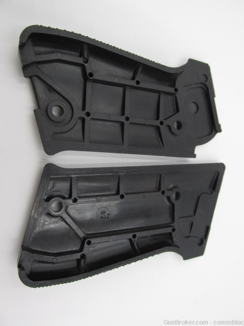 EARLY SIG P220 HEEL RELEASE MAG CATCH TYPE GRIPS SET FACTORY GRIP DA/SA-img-3