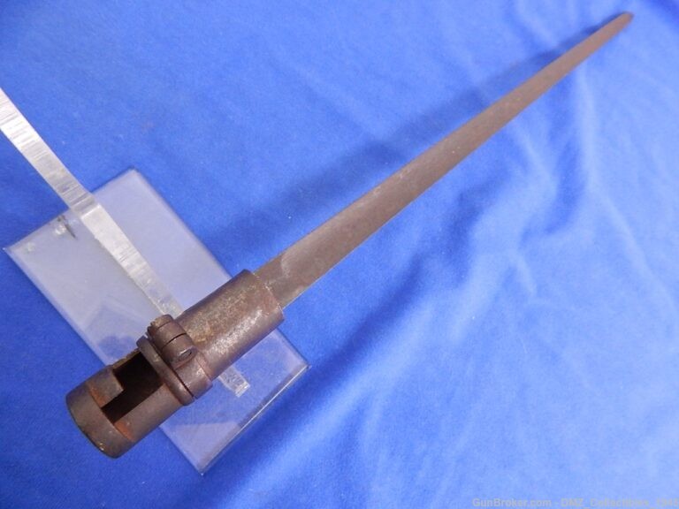 1840s-50s Harpers Ferry Musket Socket Bayonet-img-2